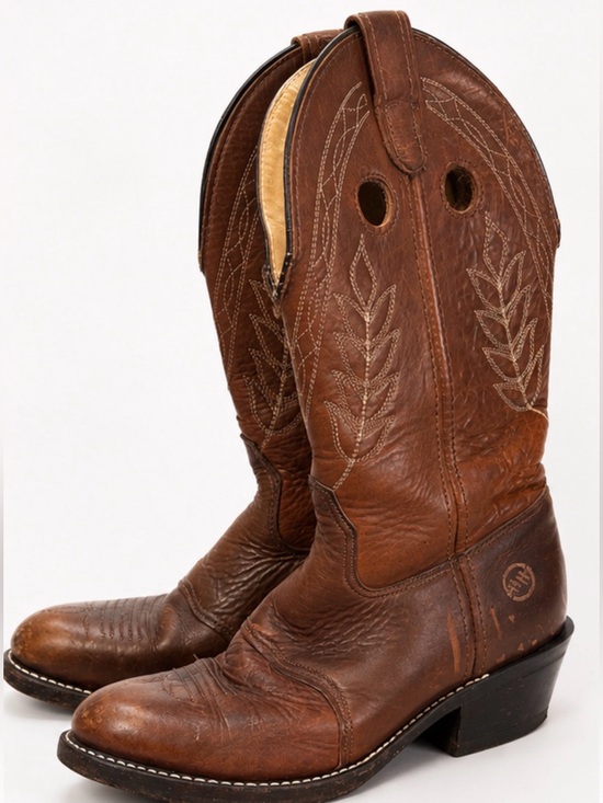 Double H Shoes - Women’s western cowgirl Boots size 10M - Double H two tone leather